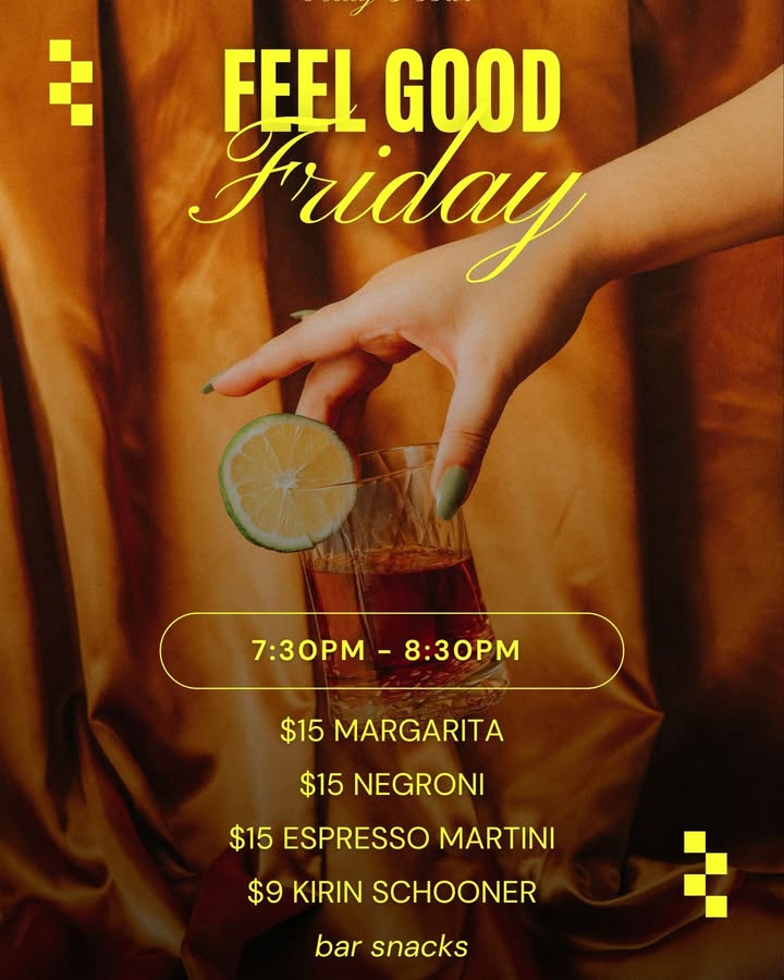 Featured image for “Feel good Friday @ Kitty’s Bar!”