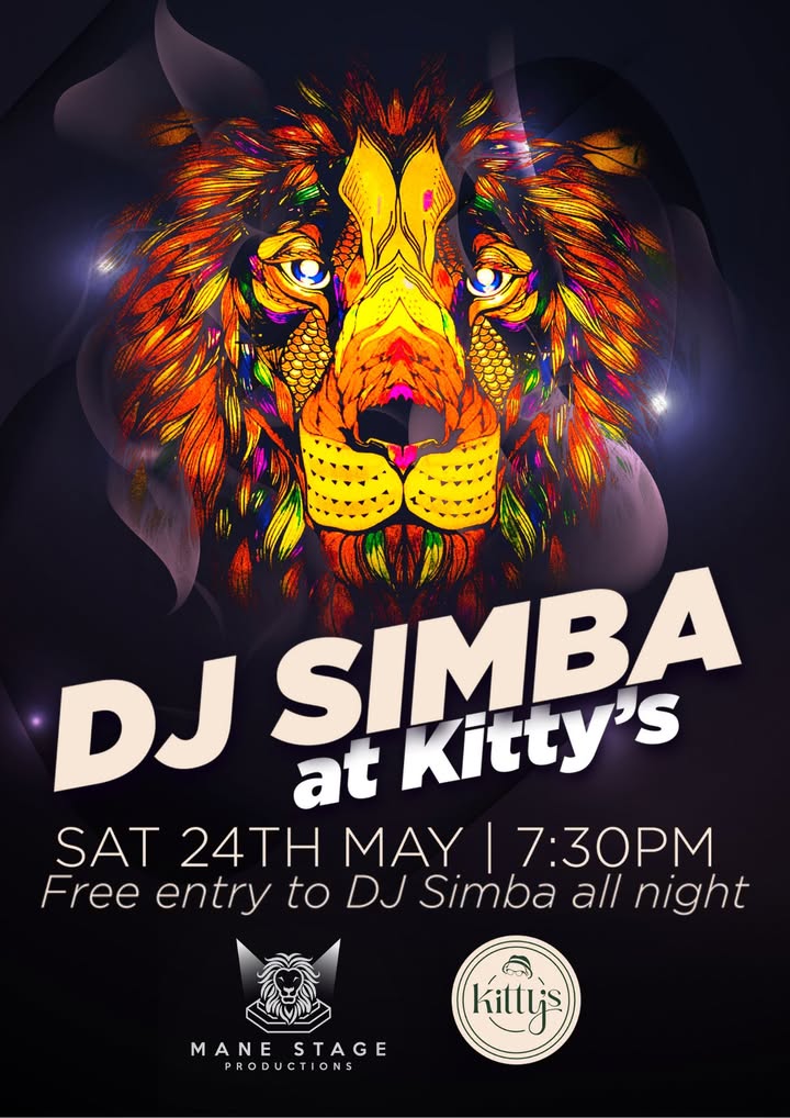 Featured image for “DJ Simba Weekend Vibes: Free Entry at Kitty’s Bar”