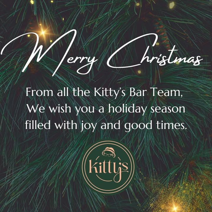 Featured image for “Merry Christmas from Kitty’s Bar Team”